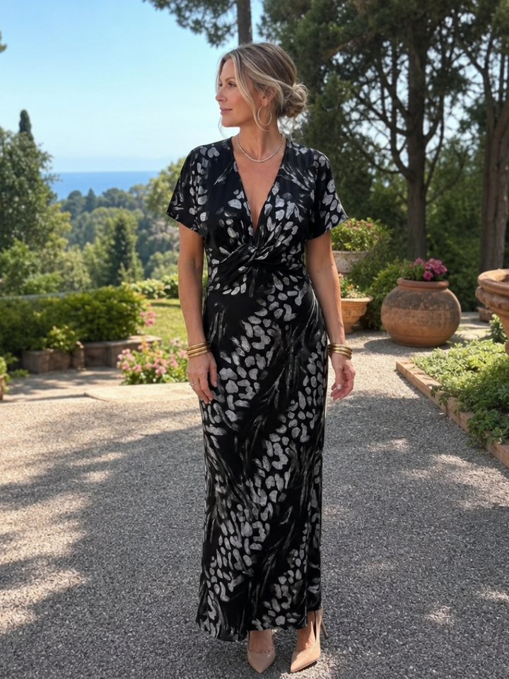 Stella Maxikleid abstraktes Muster – Ansicht 07