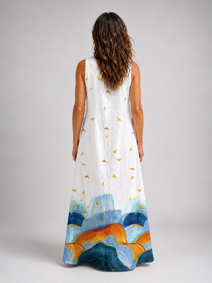Lisa | Maxijurk uit de Calm-collectie