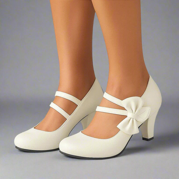 Hanna | Mary-Jane-Pumps mit Schleife – Ansicht 07