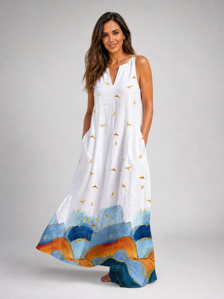 Lisa | Maxijurk uit de Calm-collectie