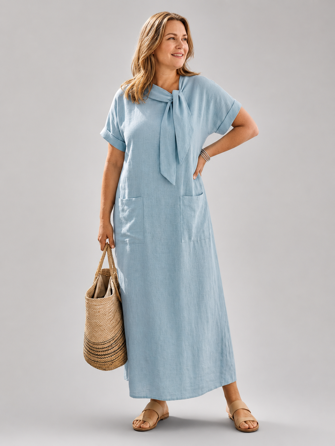 Maren | Casual maxi-jurk