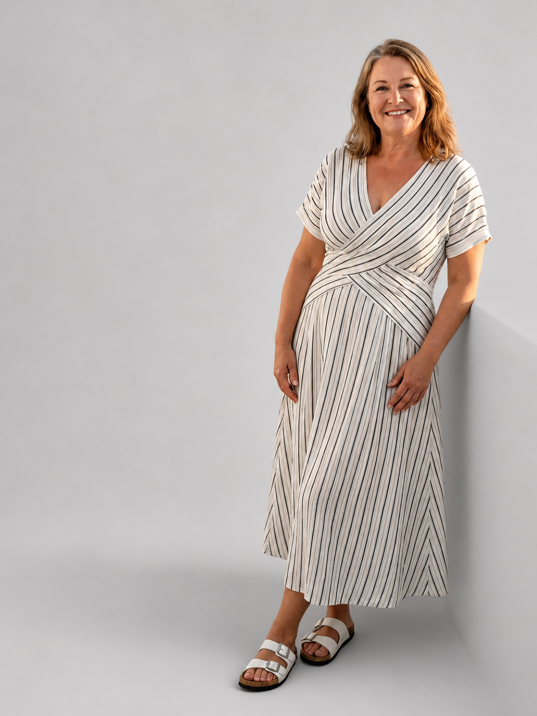 Sophia | Jurk in overslaglook