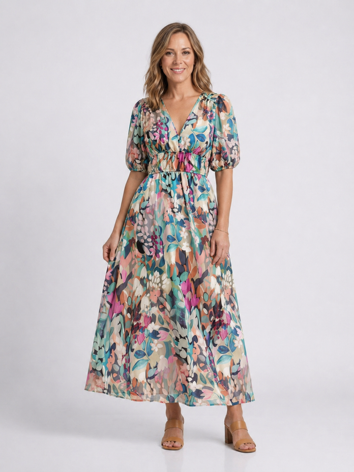 Eva | Elegante midi-jurk