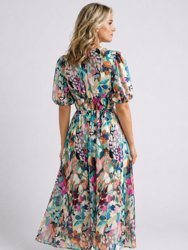 Eva | Elegante midi-jurk