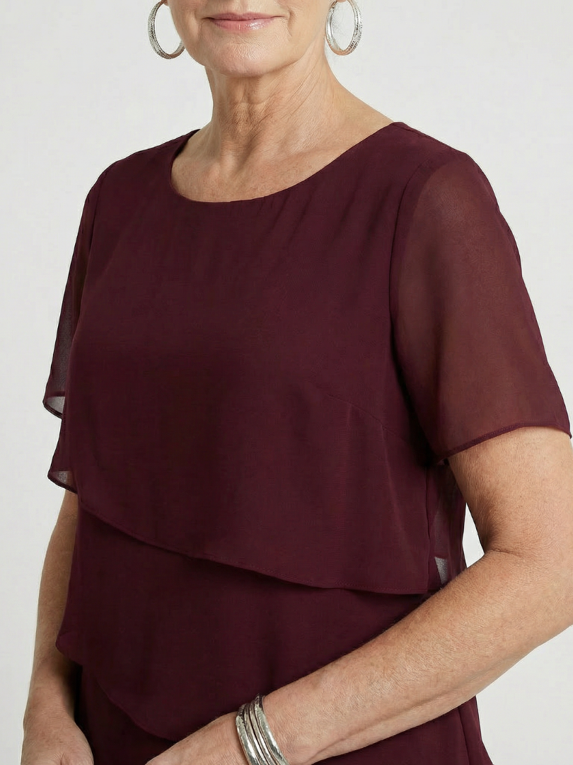 Luisa | Figurbetontes Midi-Kleid