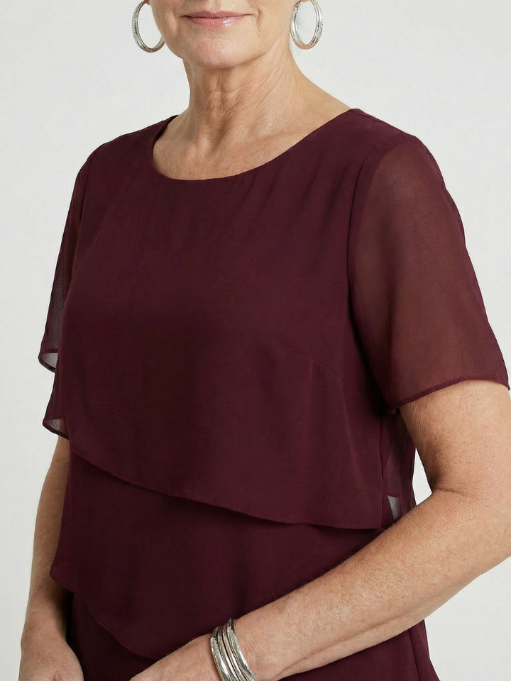 Luisa | Figurbetontes Midi-Kleid