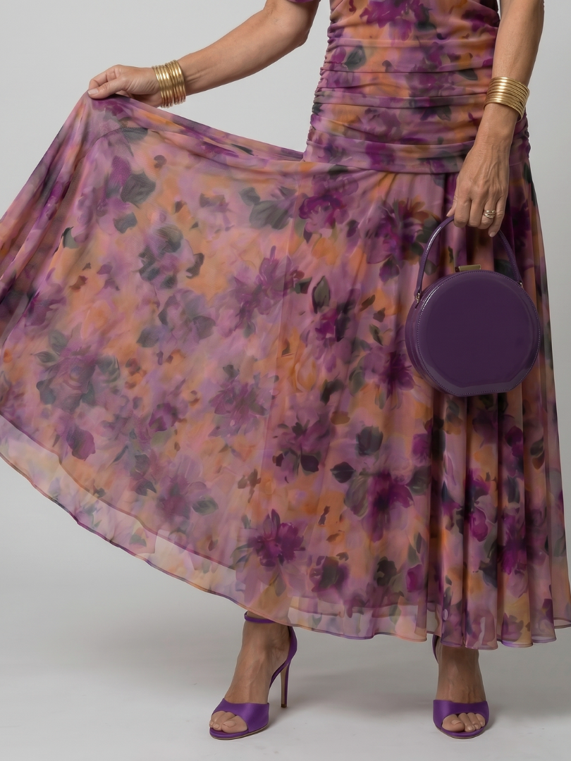 Silke | Off-shoulder midi-jurk