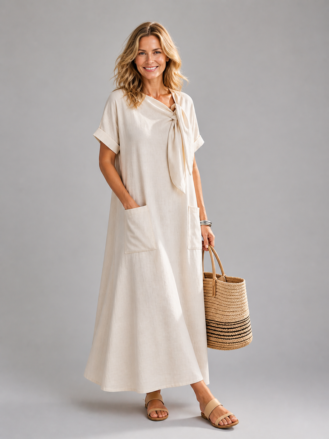 Maren | Casual maxi-jurk