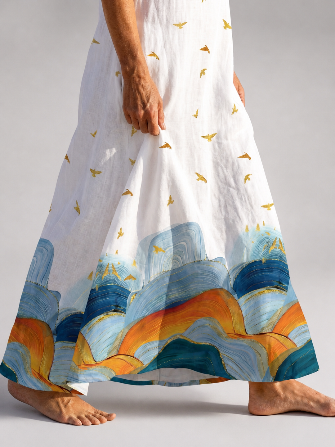 Lisa | Maxijurk uit de Calm-collectie