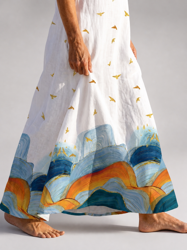 Lisa | Maxijurk uit de Calm-collectie