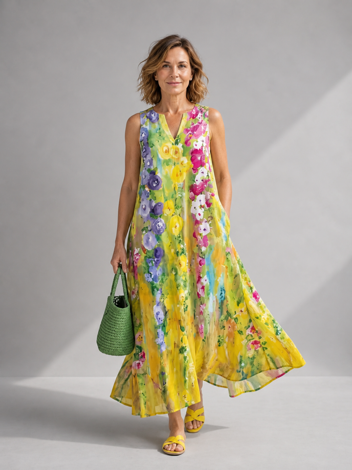 Alina | Light Flow maxi-jurk