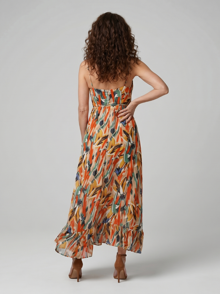 Dorothea Midikleid Spaghettiträger – Ansicht 04