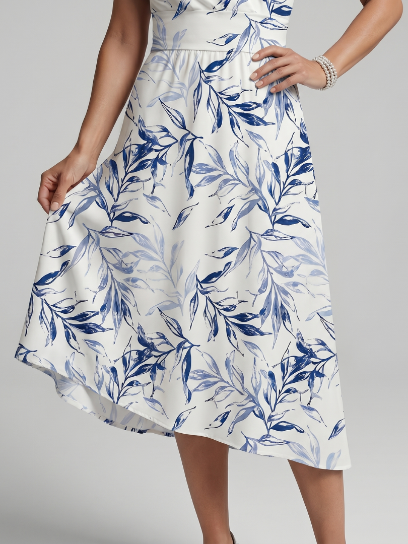 Luise Botanisches Midikleid – Ansicht 03