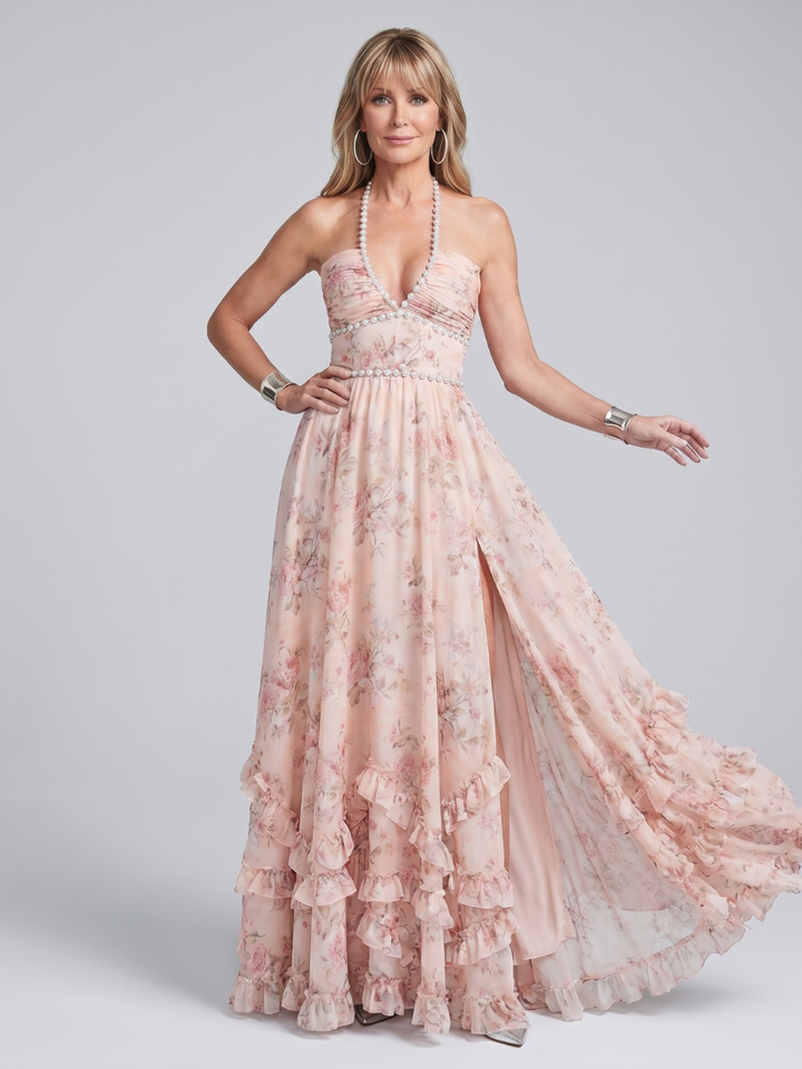 Mia Maxikleid mit Halterträgern – Ansicht 04