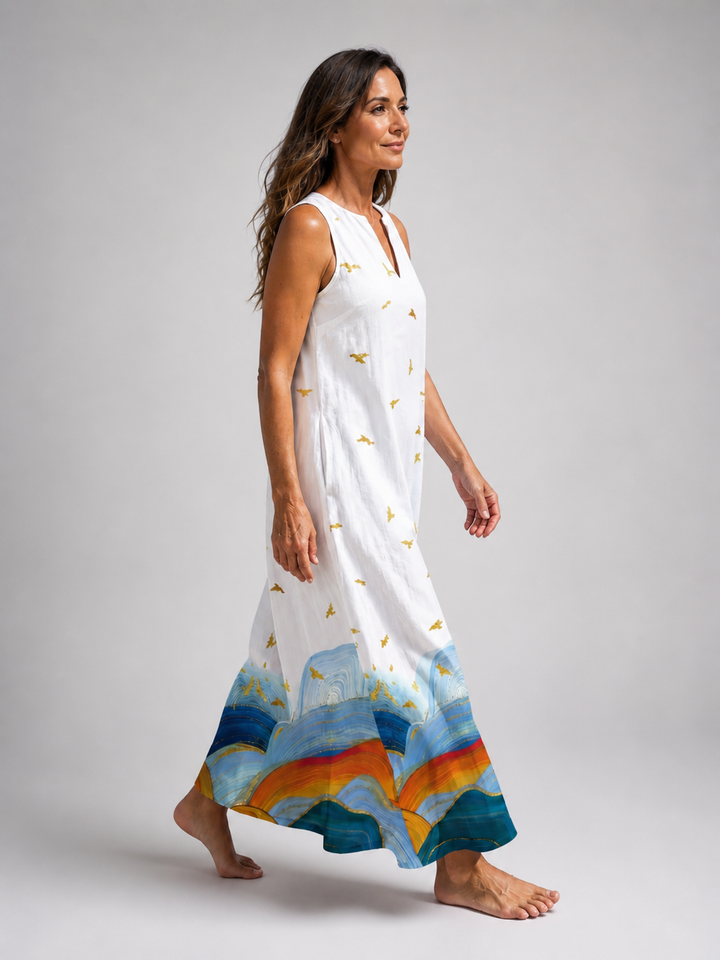 Lisa | Maxijurk uit de Calm-collectie