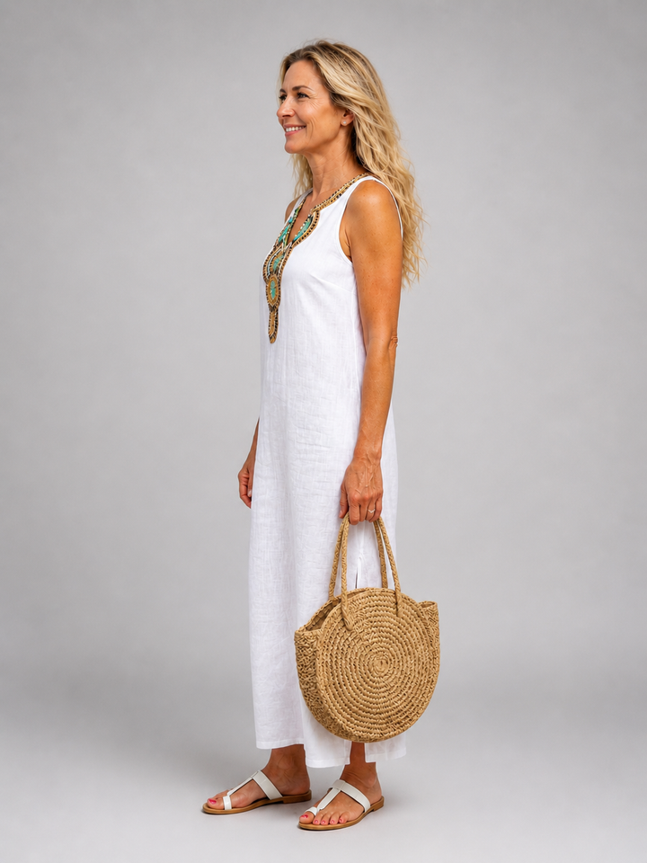 Laura | Luchtige midi-jurk