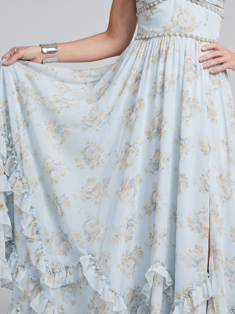Mia Maxikleid mit Halterträgern – Ansicht 02