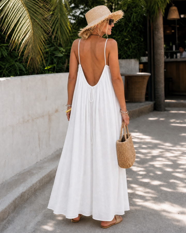 Amener Kleid Beige