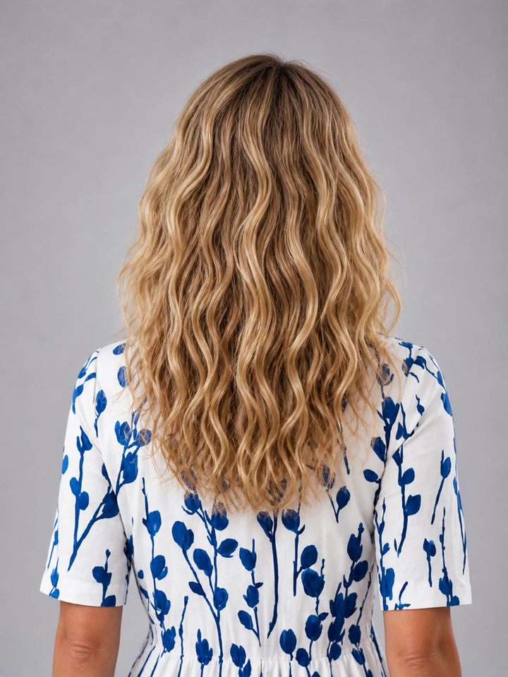Sarah | Midi-jurk met bloemenprint
