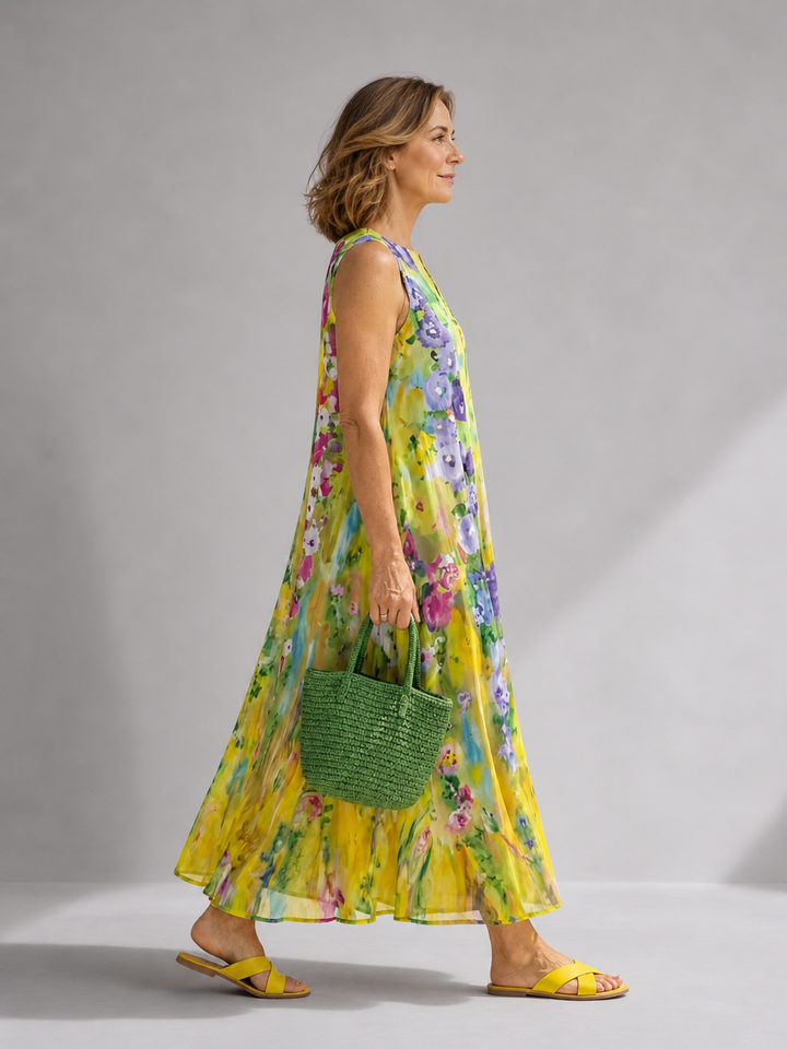 Alina | Light Flow maxi-jurk