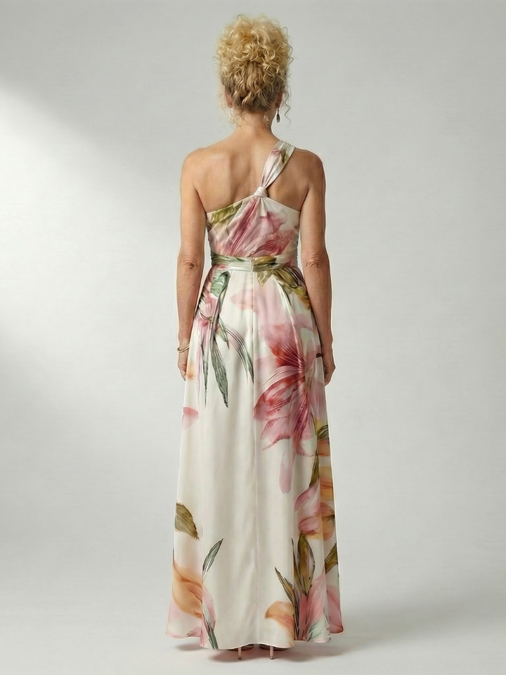 Daniela | Bloemen maxi-jurk