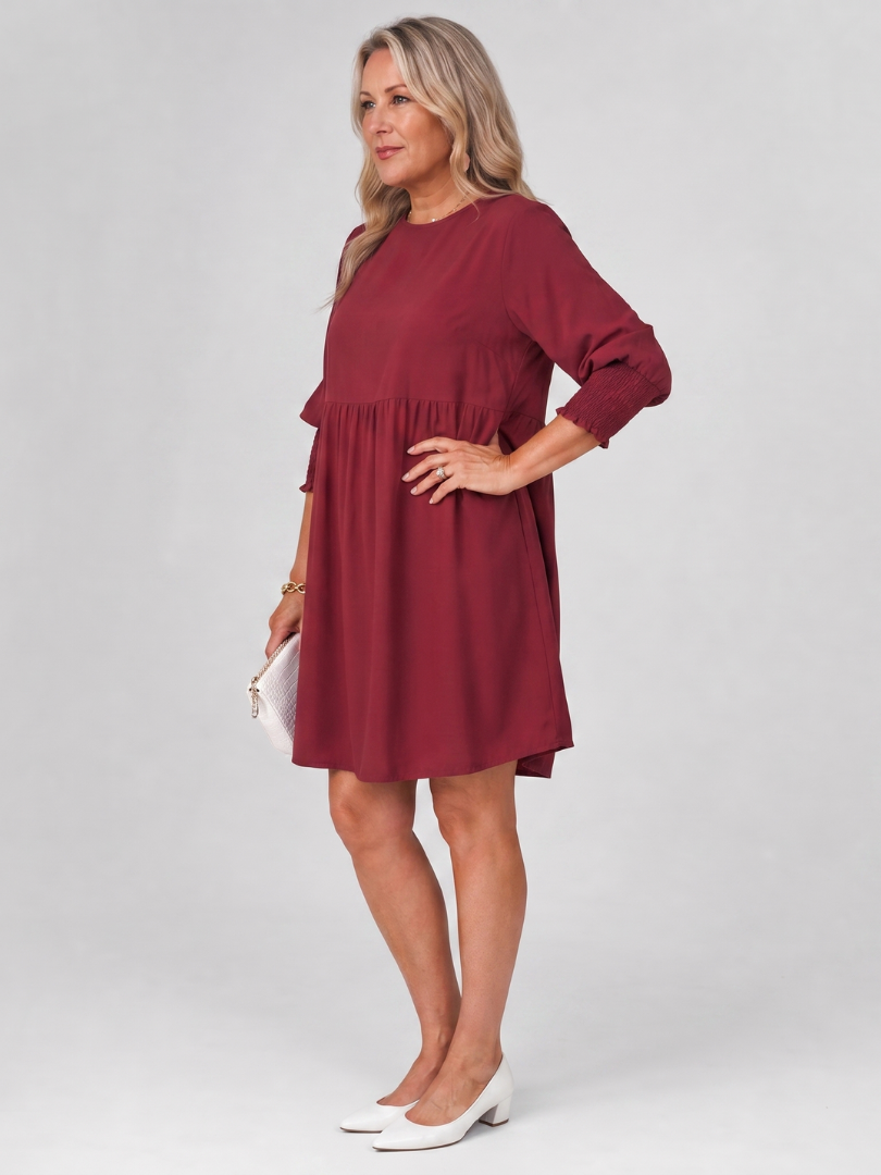 Katharina – Minikleid mit Langarm – Ansicht 03