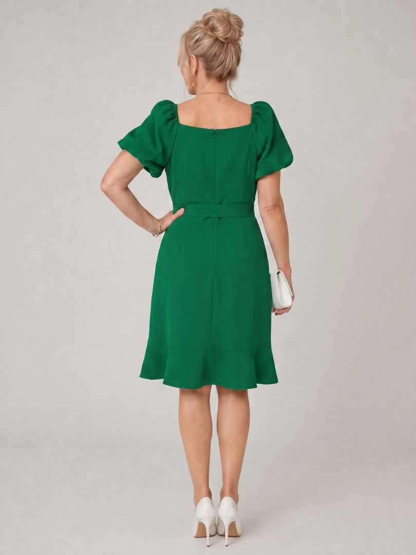 Magdalena – Minikleid mit Puffärmeln – Ansicht 04
