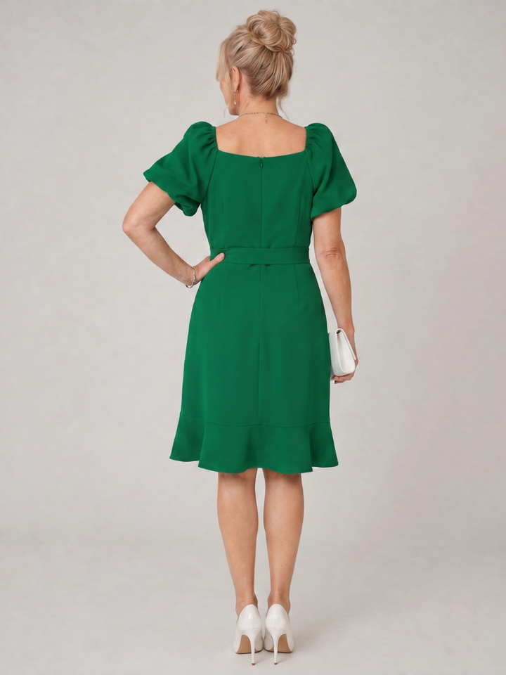 Magdalena – Minikleid mit Puffärmeln – Ansicht 04