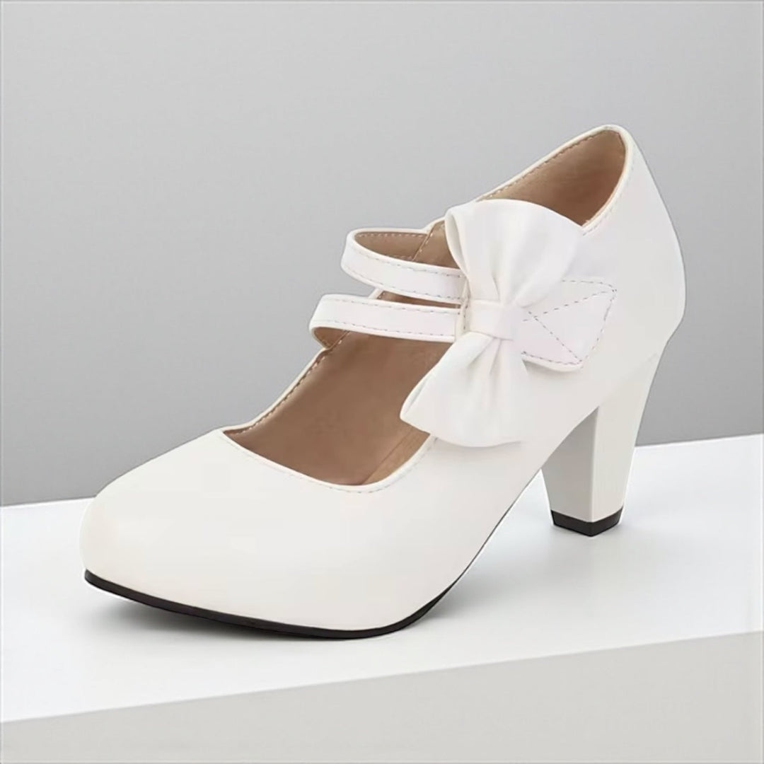 Hanna | Mary-Jane-Pumps mit Schleife – Ansicht 14