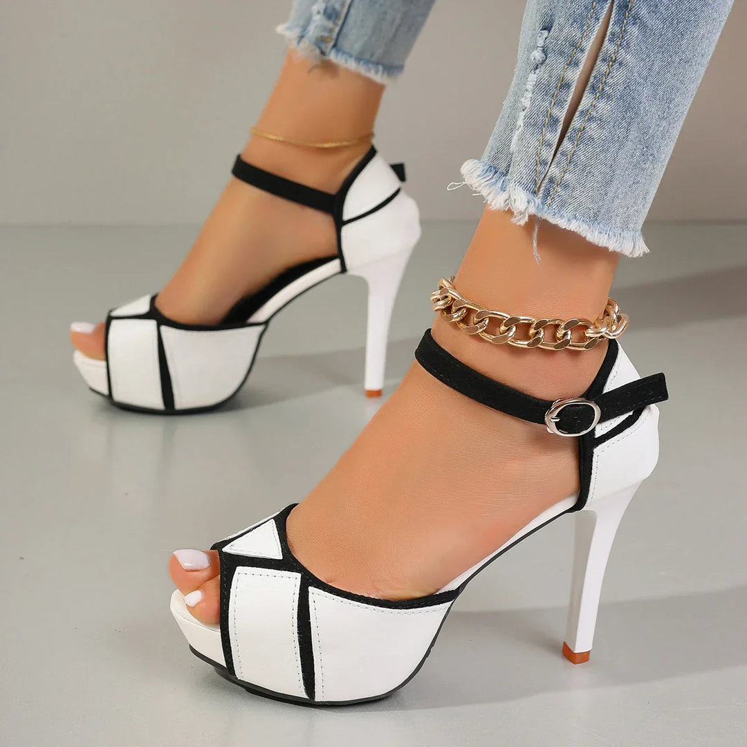 Mareike | Elegante Peeptoe-Plateaupumps – Ansicht 07