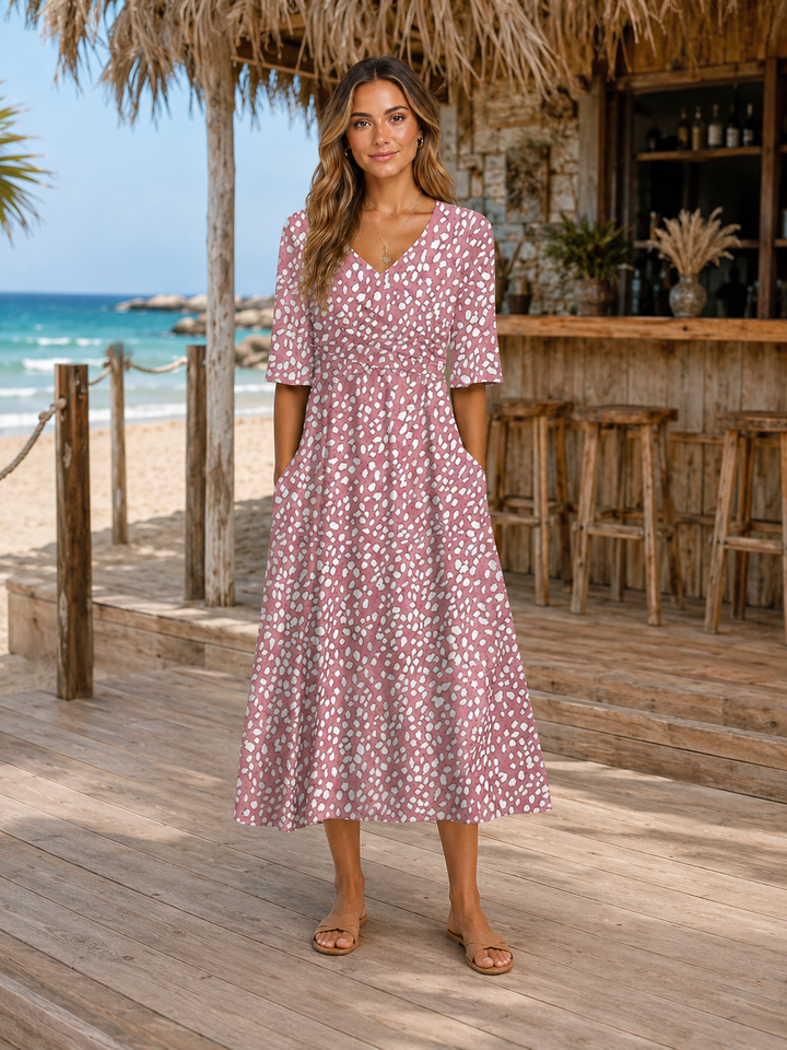 Amélie | Floral Midi Dress