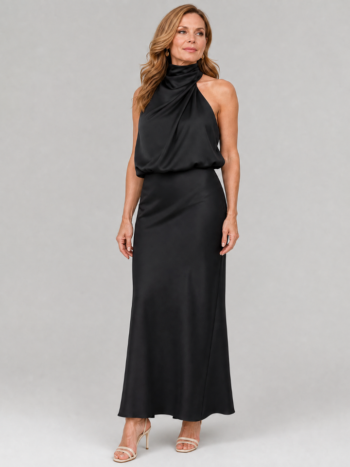 Christiane Drapiert Midikleid – Ansicht 06