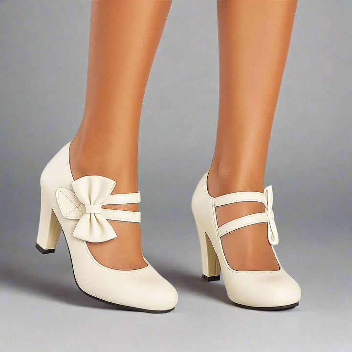 Hanna | Mary-Jane-Pumps mit Schleife – Ansicht 08