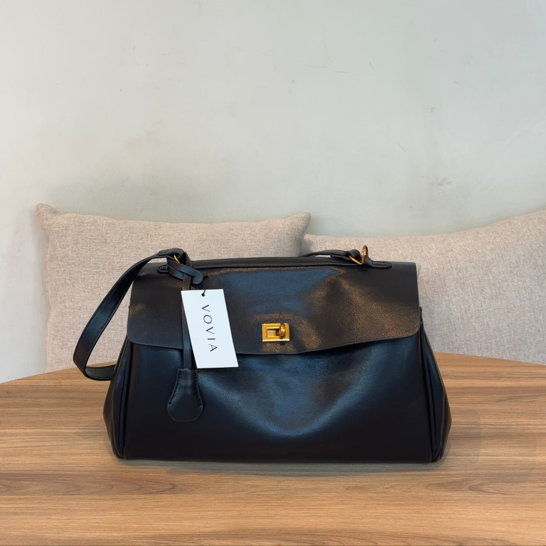 Friederike | Vintage-Henkeltasche mit Anhänger – Ansicht 09
