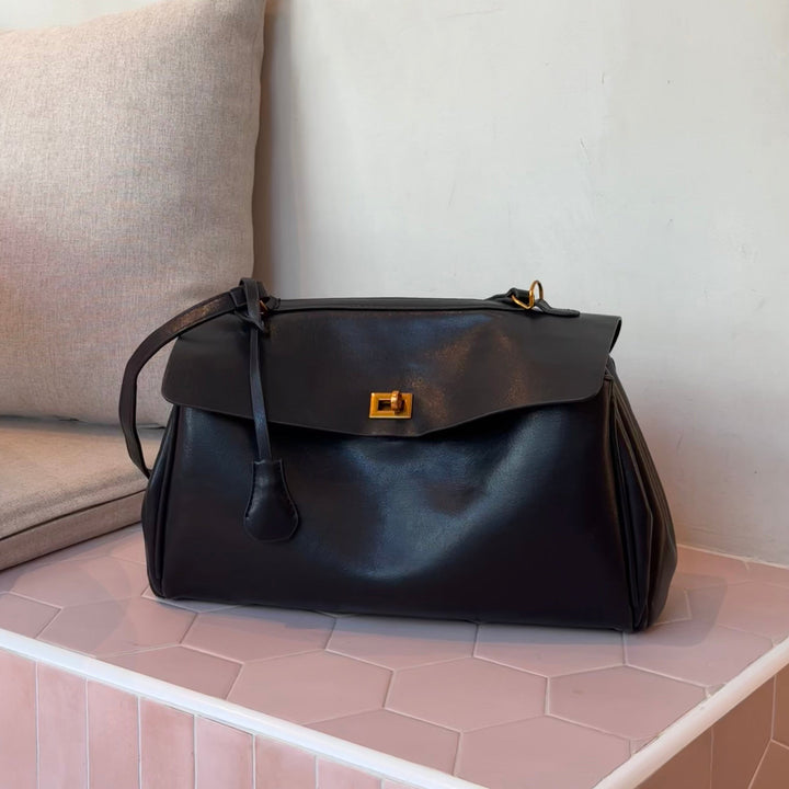 Friederike | Vintage-Henkeltasche mit Anhänger – Ansicht 12