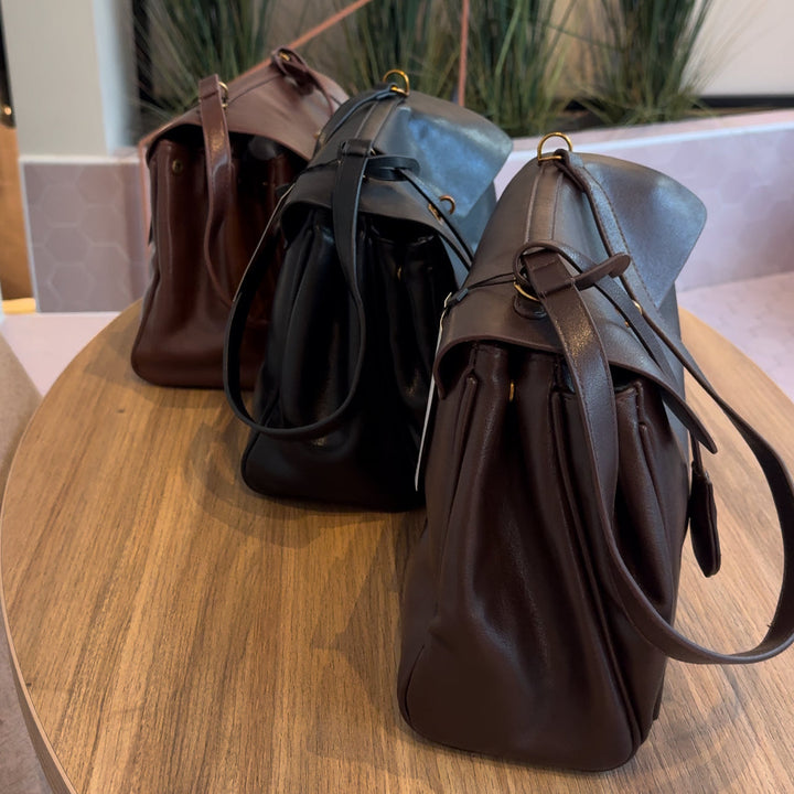 Friederike | Vintage-Henkeltasche mit Anhänger – Ansicht 13