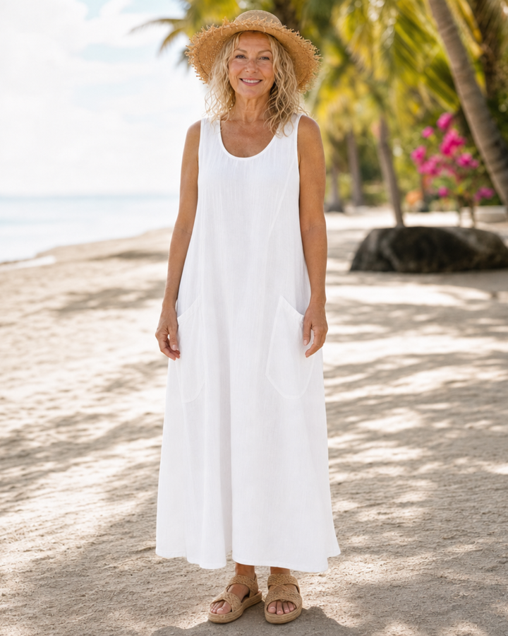 Zemrina Kleid Weiß