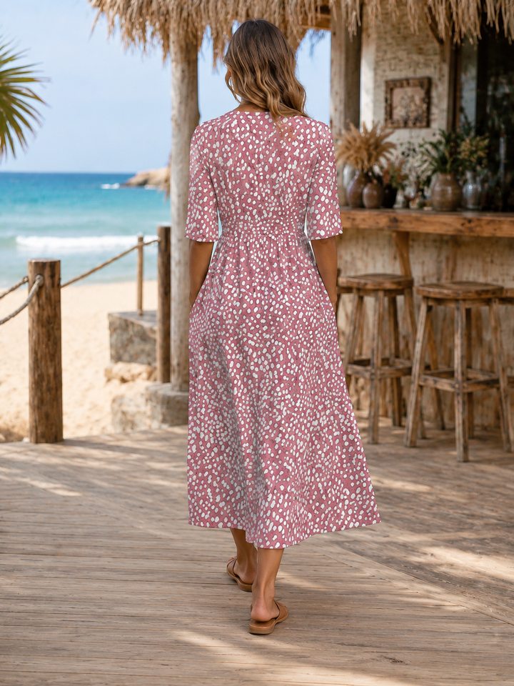 Amélie | Floral Midi Dress