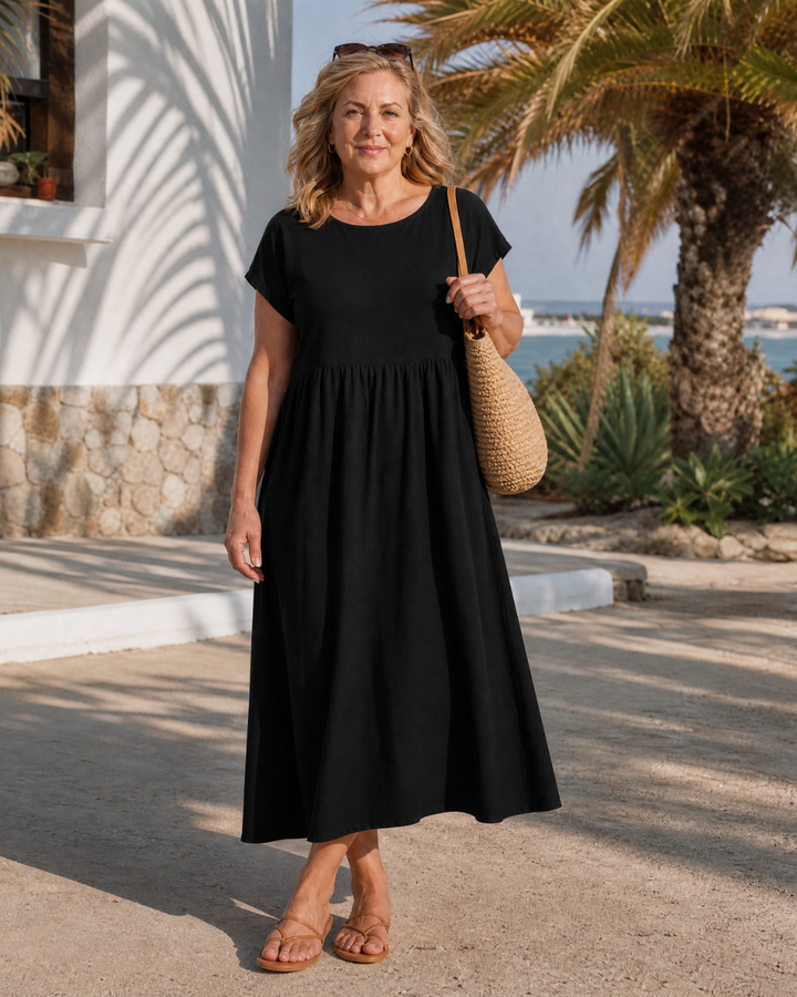 Sophie | Lockeres Midi-Kleid – Bild 5