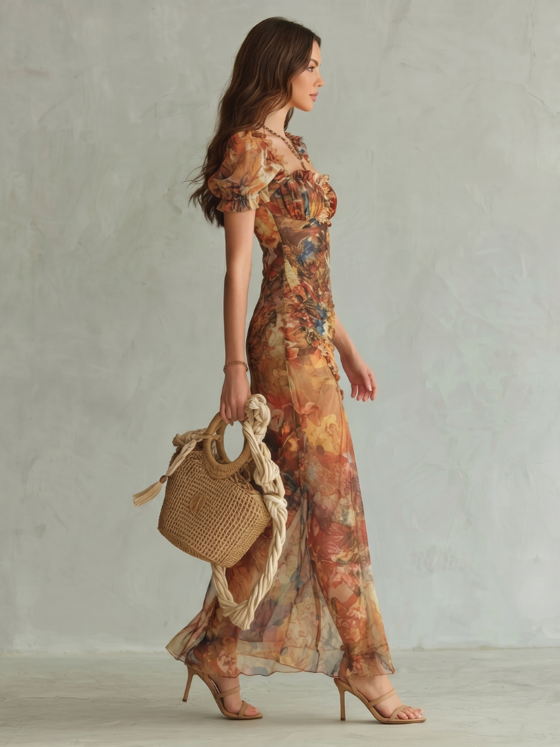 Hannelore Volant-Midikleid – Ansicht 02