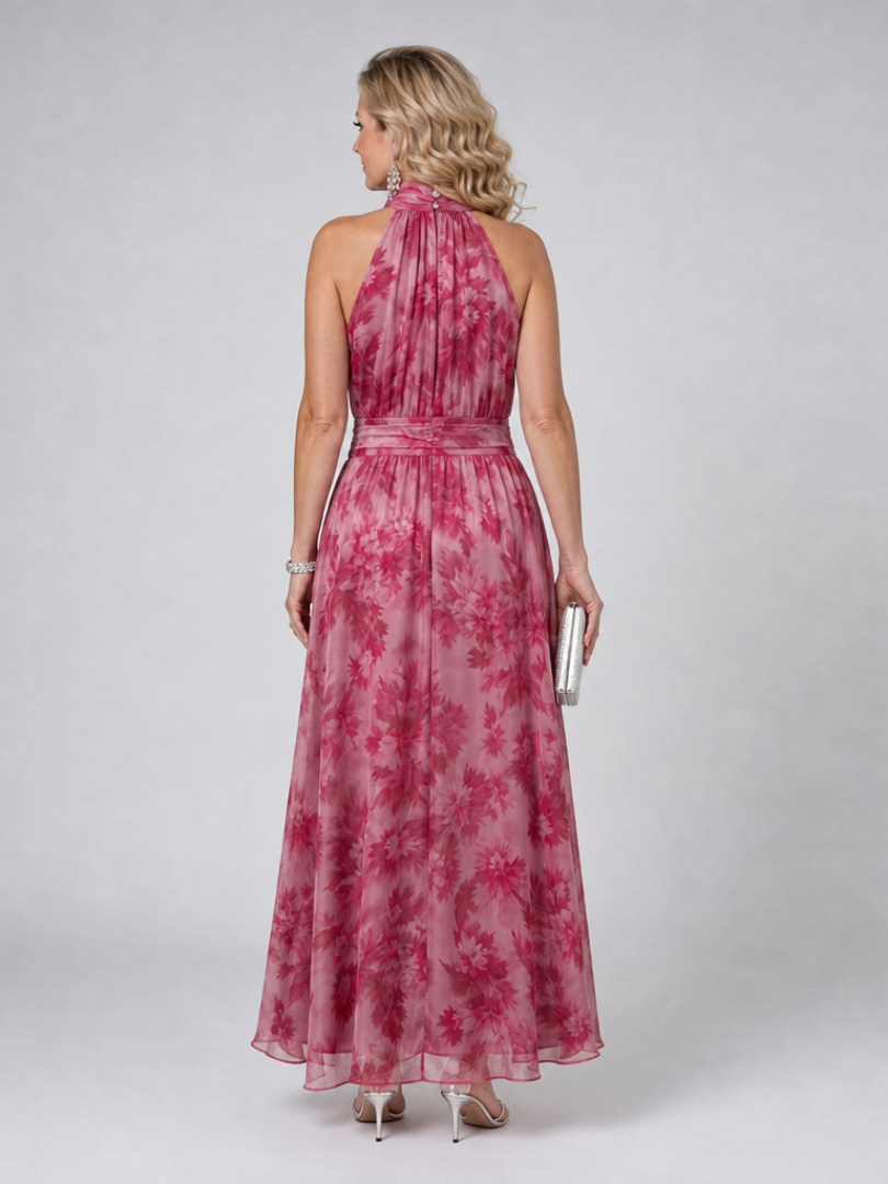 Lieselotte Weiches Halsträger-Midikleid – Ansicht 05