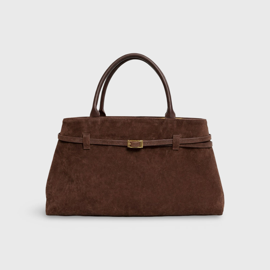 Mathilda – Handtasche in Wildleder-Optik – Ansicht 01