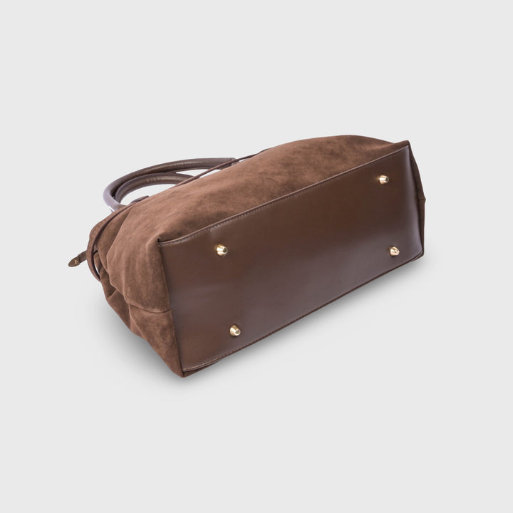 Mathilda – Handtasche in Wildleder-Optik – Ansicht 11