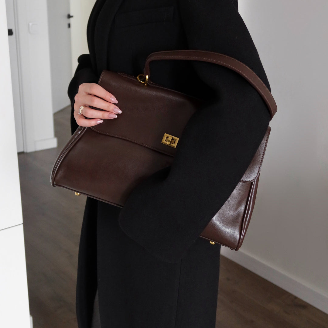 Pauline | Strukturierte Henkeltasche mit Laptopfach – Ansicht 03