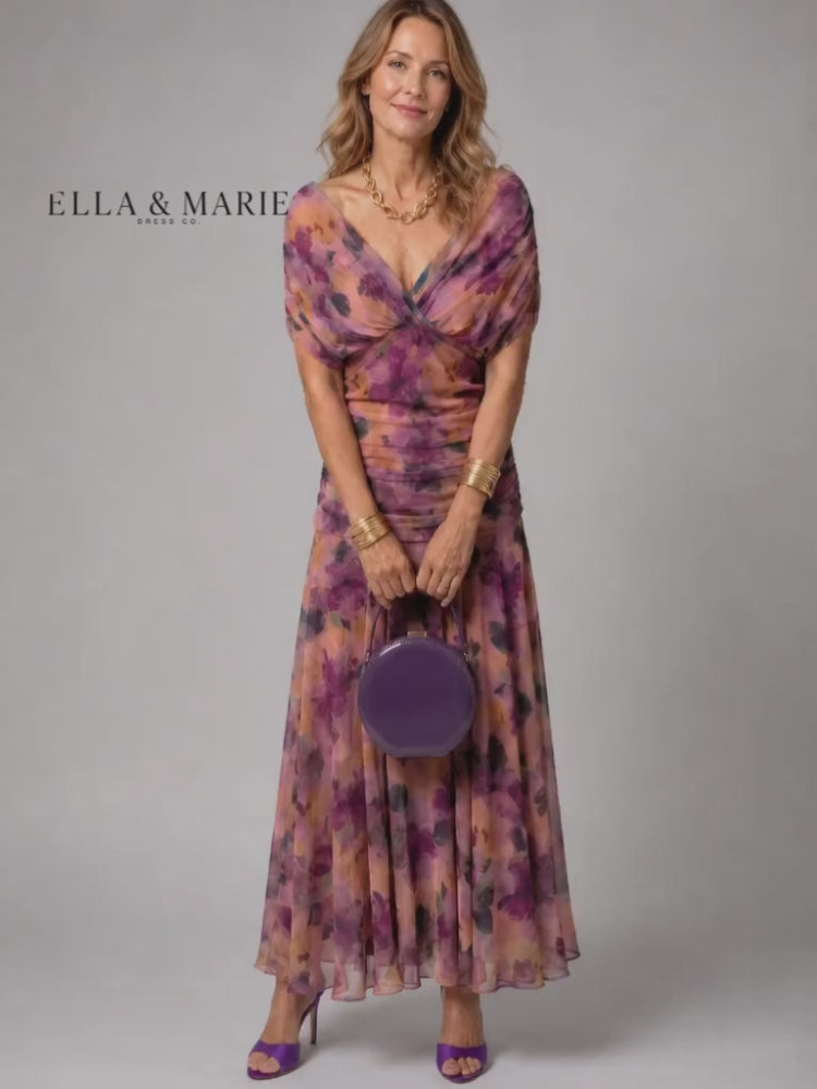 Silke | Off-shoulder midi-jurk