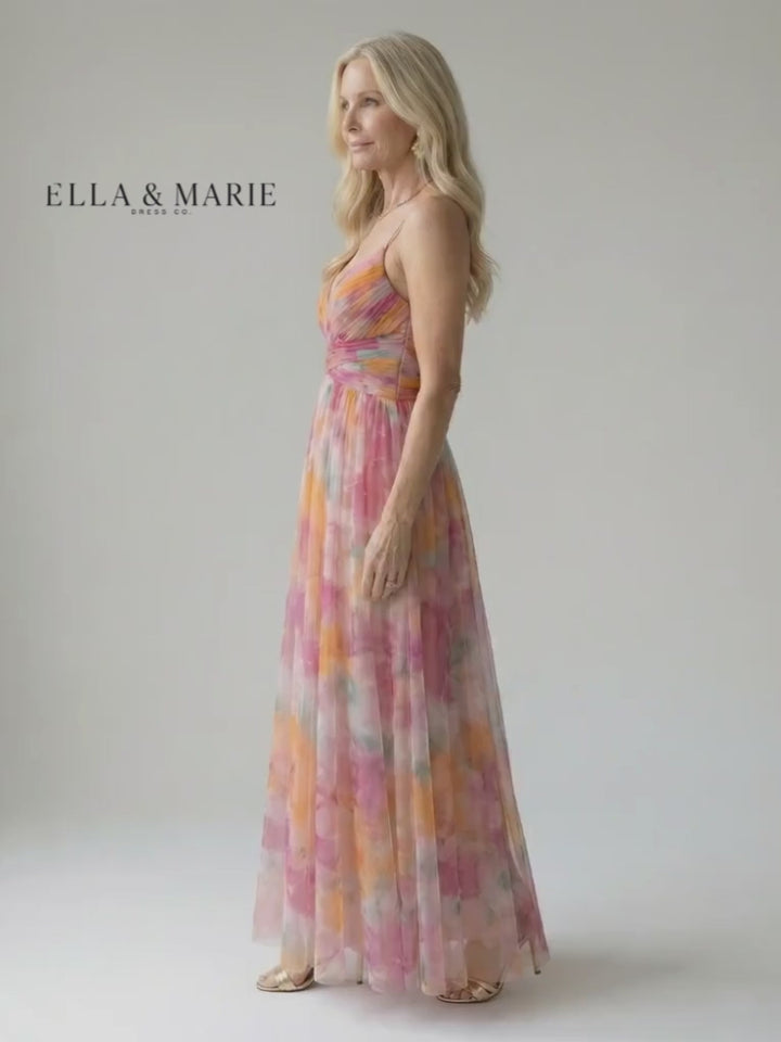 Charlotte | Zachte wikkelmaxijurk