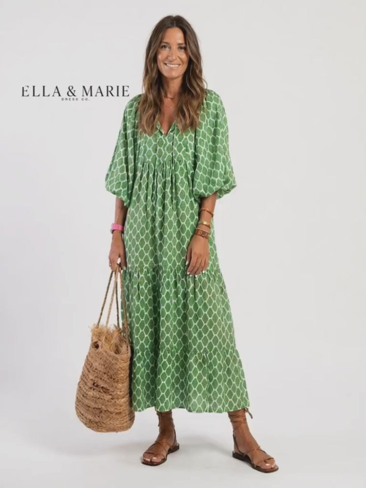 Sophie | Elegante midi-jurk