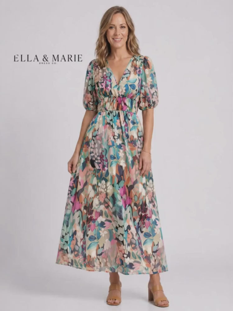 Eva | Elegante midi-jurk