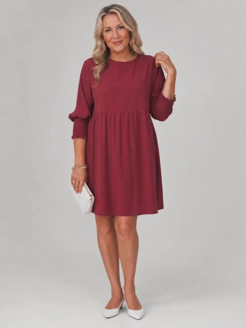 Katharina – Minikleid mit Langarm