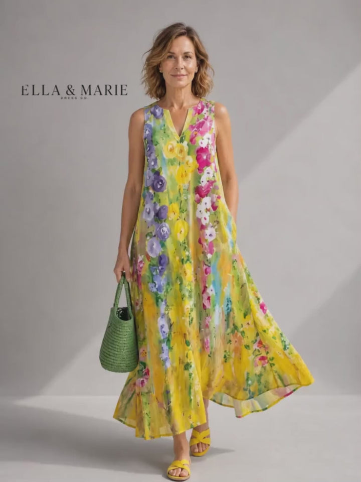 Alina | Light Flow maxi-jurk